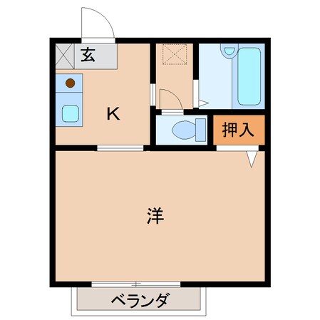 リベールやしろの物件間取画像